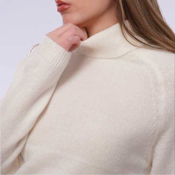 Minark Women’s Sweater Turtleneck Raglan Sleeve - Picture 2 of 4